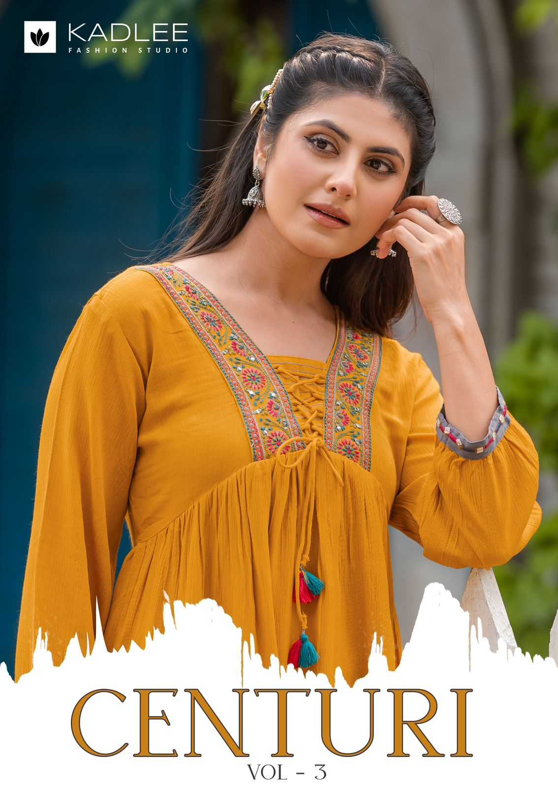 Ynf Rayon RIN190 KADLEE Centuri vol 3 Setwise Collections Wholesale Western Wear Catalogs Manufacturer- Kapda Export