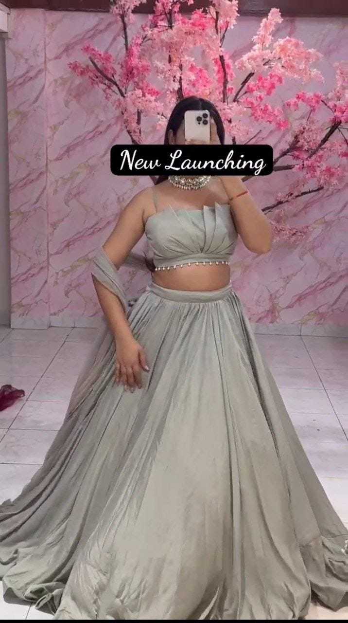 Ynf Satin RIN157 LEHENGA-01 Lehengas Plus Size Collections Wholesale Designer Lehenga Handloom Lehenga Satin Lehenga Manufacturer- Kapda Export