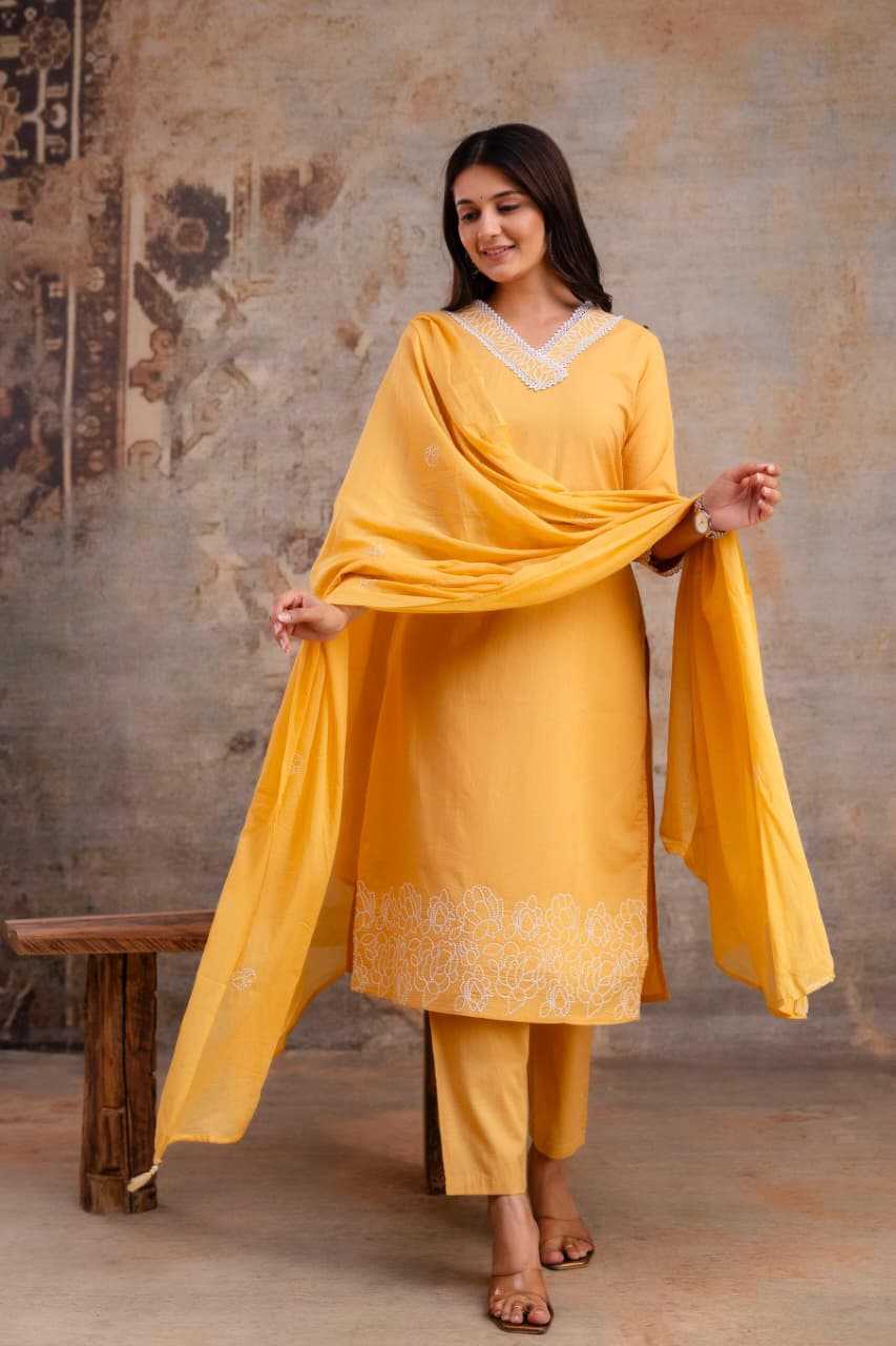 Ynf Cotton RIN190 JILSSI Setwise Collections Wholesale Dresses & Suits Catalogs Manufacturer- Kapda Export