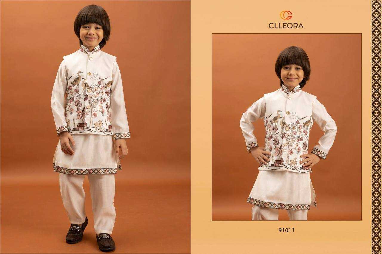 Ynf Fancy RIN202 001 Kids Wear Wholesale Boys Kurta Pyjama Kids Ethnic Wear Kids Festive Wear Manufacturer- Kapda Export