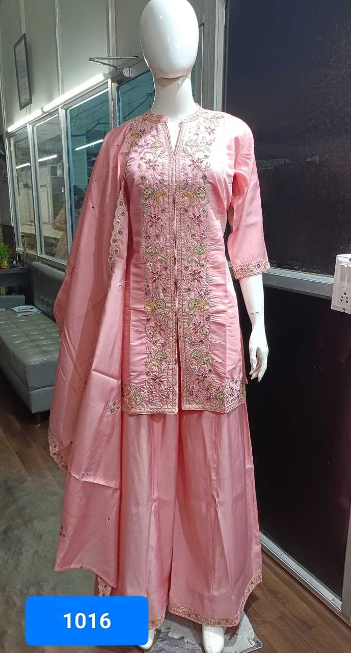 Ynf Heavy Roman Silk RIN190 HUANIMA Setwise Collections Wholesale Dresses & Suits Catalogs Manufacturer- Kapda Export