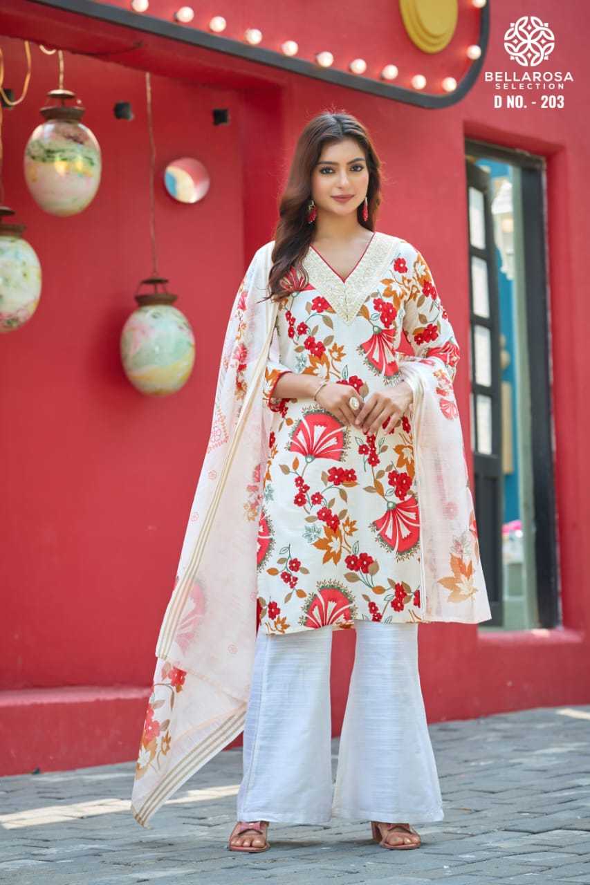 Ynf Linen RIN190 202/203 Setwise Collections Wholesale Dresses & Suits Catalogs Manufacturer- Kapda Export