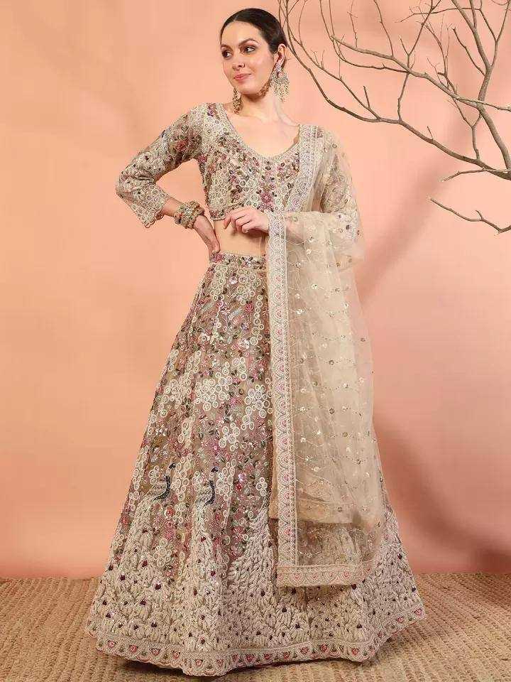 Ynf Premium Silk KESH512 1791 Lehengas Wholesale Fancy Lehenga Bridal Lehenga Embroidered Lehenga Gota Patti Lehenga Sequins Lehenga Manufacturer- Kapda Export