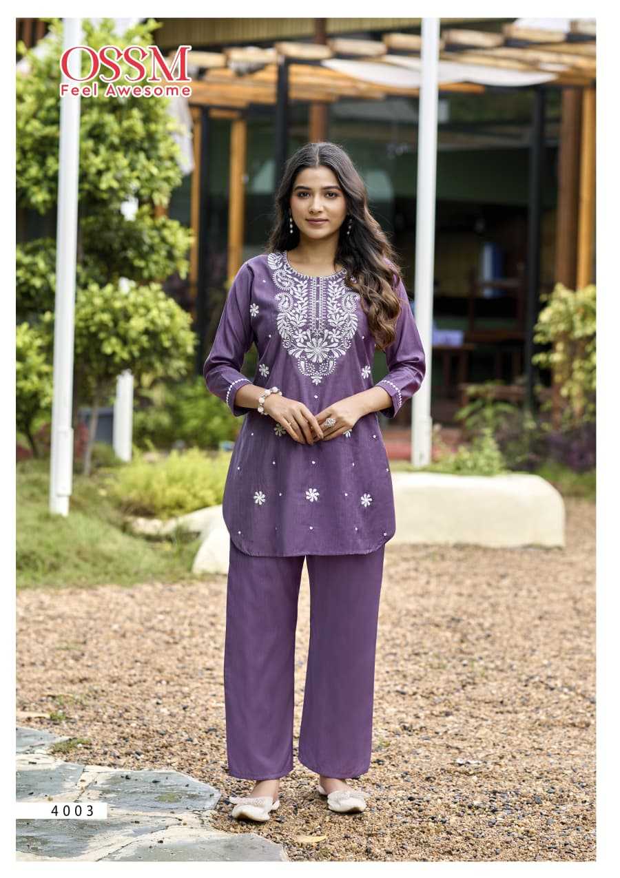 Ynf Silk RIN190 OSSM VAMA vol 04 Setwise Collections Wholesale Co-ord Sets Catalogs Manufacturer- Kapda Export