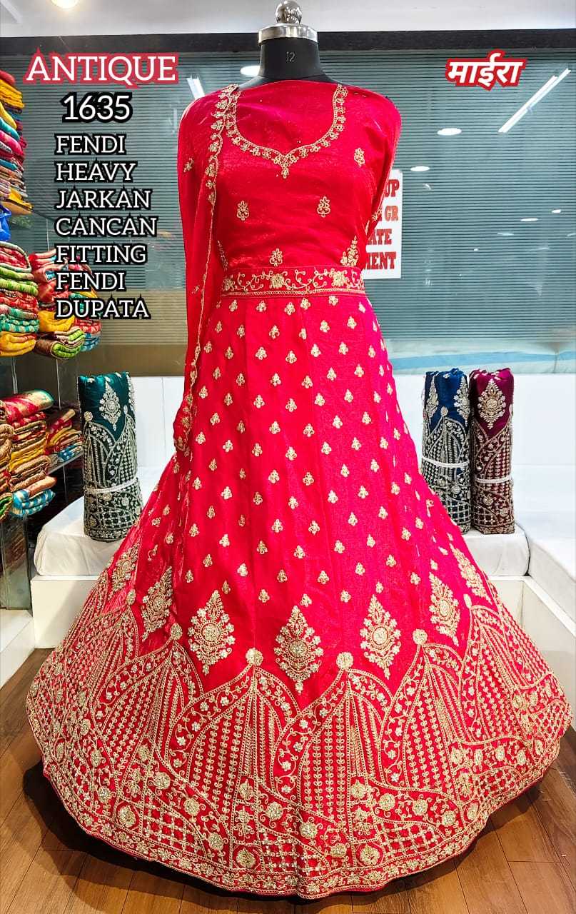 Ynf FENDY KESH583 ANTIQUE Setwise Collections Wholesale Lehenga Catalogs Manufacturer- Kapda Export