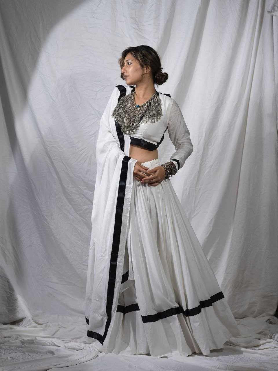 Ynf Georgette RIN157 PC LEHENGA-57 Lehengas Plus Size Collections Wholesale Designer Lehenga Fancy Lehenga White Lehenga Manufacturer- Kapda Export