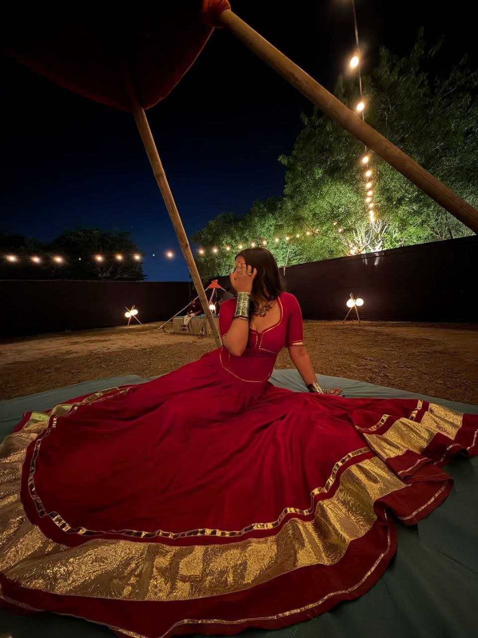 Ynf Georgette RIN157 PC NAVRATRI NIGHTS-76 Lehengas Festive Collections Plus Size Collections Wholesale Designer Lehenga Choli Gota Patti Lehenga Navratri Chaniya Choli Manufacturer- Kapda Export