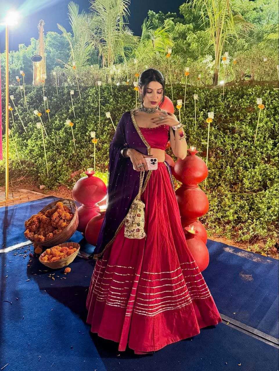 Ynf Georgette RIN157 PC NAVRATRI NIGHTS-78 Lehengas Plus Size Collections Wholesale Designer Lehenga Traditional Lehenga Gota Patti Lehenga Manufacturer- Kapda Export