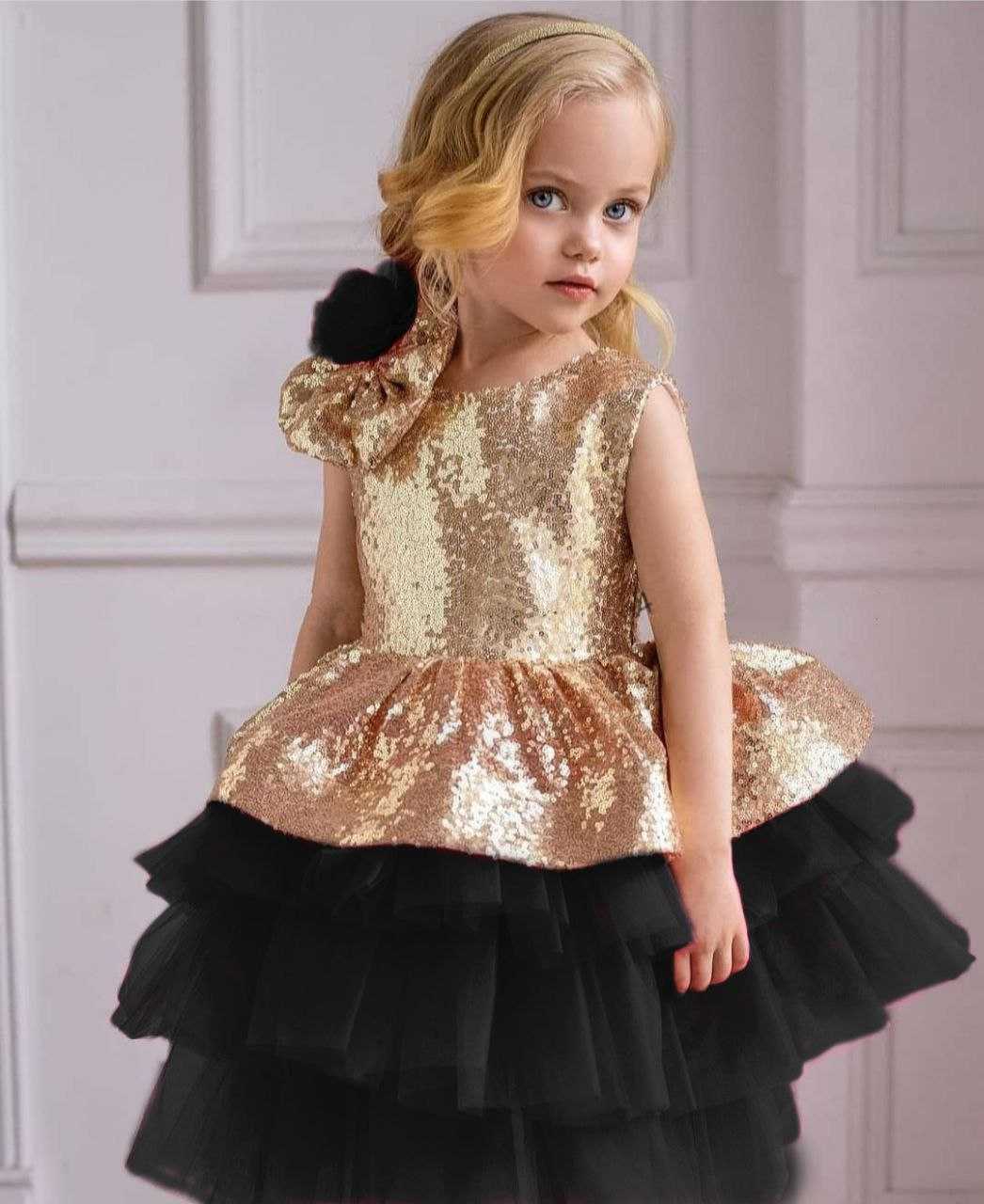 Ynf Soft Net RIN157 PC KID 8011 Kids Wear Wholesale Kids Frocks Girls Frock Kids Designer Frock Manufacturer- Kapda Export