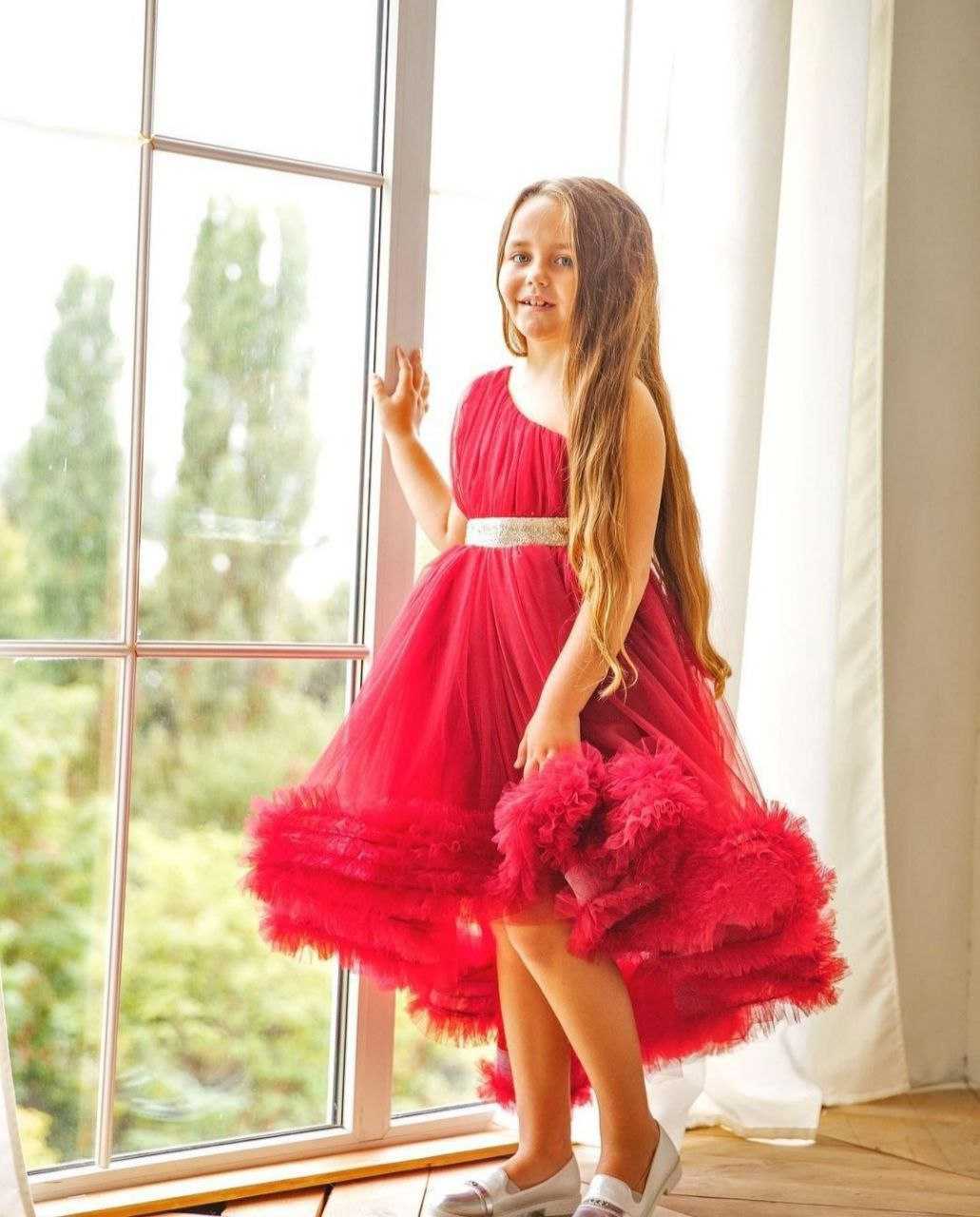 Ynf Soft Net RIN157 PC KID 8016 Kids Wear Wholesale Kids Frocks Girls Frock Kids Designer Frock Manufacturer- Kapda Export