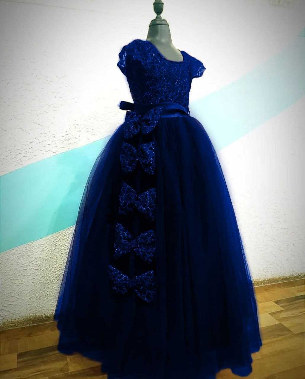 Ynf Soft Net RIN157 PC KID 8018 Kids Wear Wholesale Kids Frocks Girls Frock Kids Designer Frock Manufacturer- Kapda Export