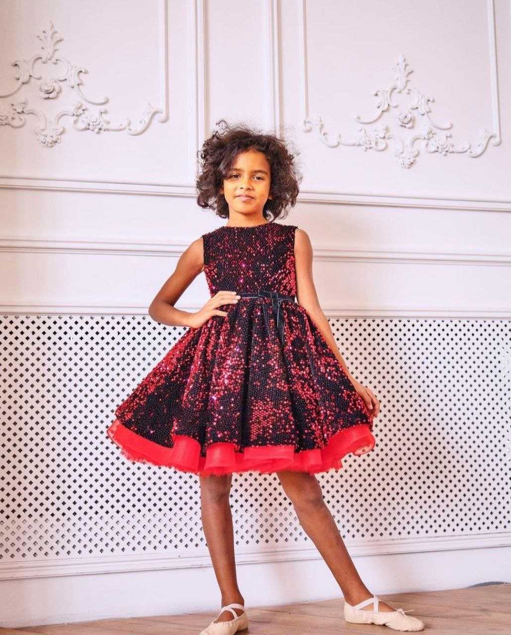 Ynf Velvet RIN157 PC KID 8014 Kids Wear Wholesale Kids Frocks Girls Frock Kids Designer Frock Manufacturer- Kapda Export
