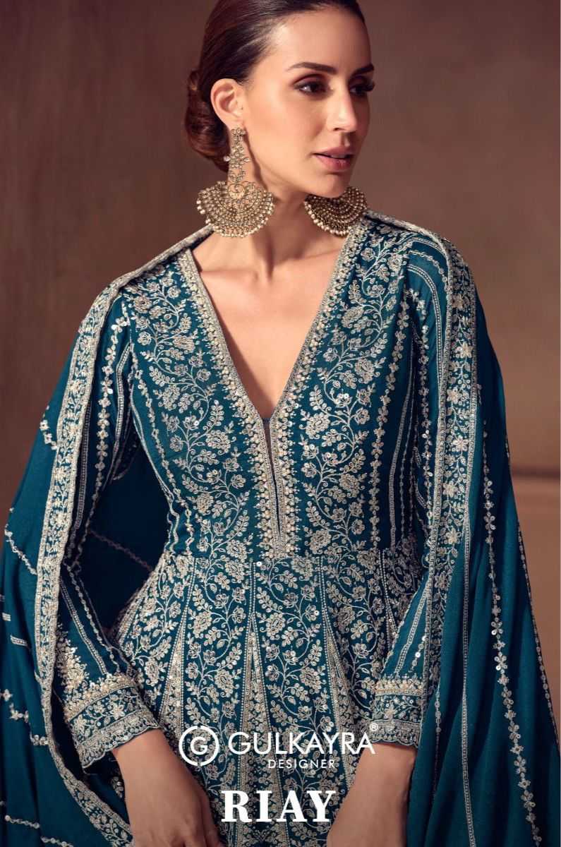 Ynf Chinon KESH481 Gulkayra RIAY 7644 Gowns Wholesale Anarkali Gown Party Gowns Bollywood Style Gowns Manufacturer- Kapda Export