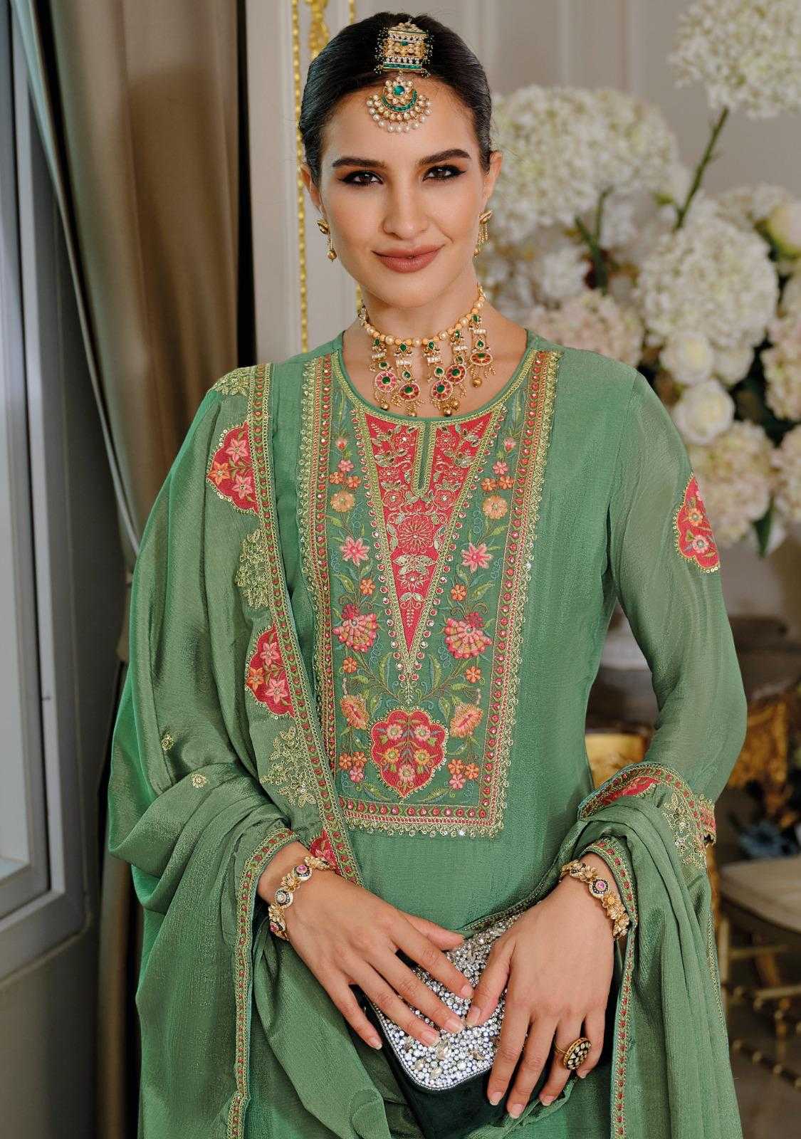 Ynf Chinon KESH481 LEBA Kiyara Suits & Dresses Wholesale Patiala Suits Party wear suits Designer Suits Manufacturer- Kapda Export