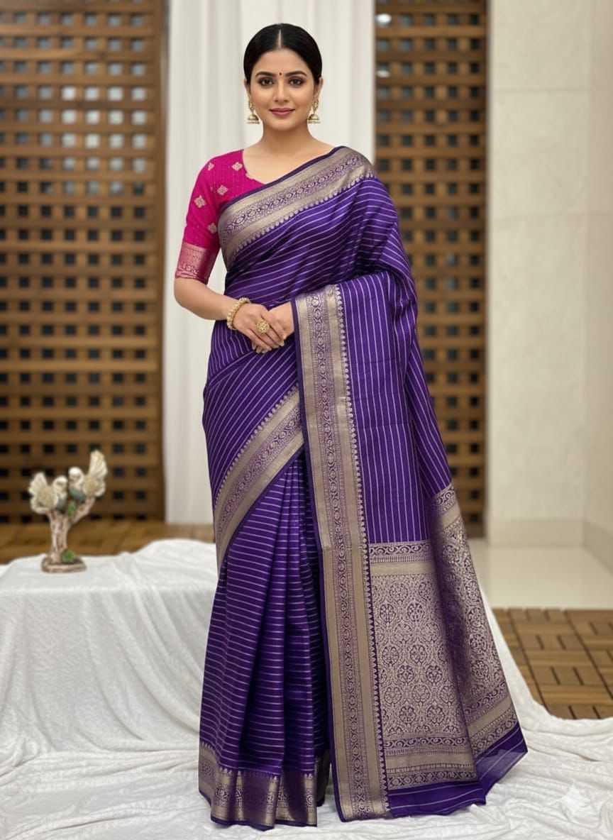 Ynf Dola Silk Nylon Zari Silk KESH577 854 Sarees Wholesale Nylon Sarees Jacquard Saree Zari Sarees Manufacturer- Kapda Export
