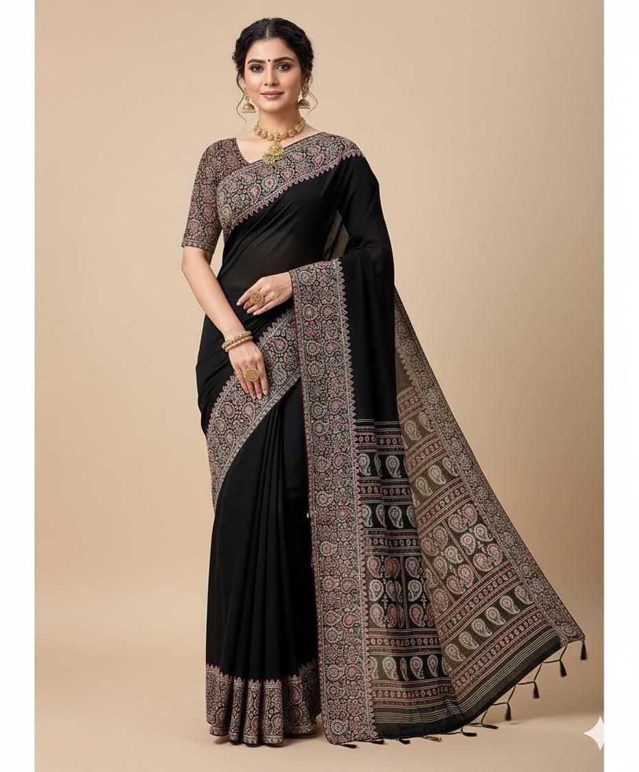 Ynf Gajji Silk KESH577 922 Sarees Wholesale Ajrakh Sarees Silk Sarees Heavy Sarees Manufacturer- Kapda Export