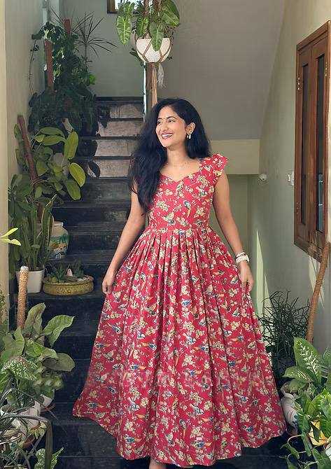 Ynf Soft Cotton KESH210 1609 Western Wears Wholesale Tops One Piece Dress Night Wear Manufacturer- Kapda Export