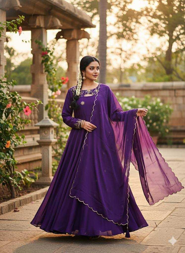 Ynf Soft Cotton KESH210 2388 Gowns Wholesale Fancy Gowns Designer Gowns Floral Print Gowns Manufacturer- Kapda Export