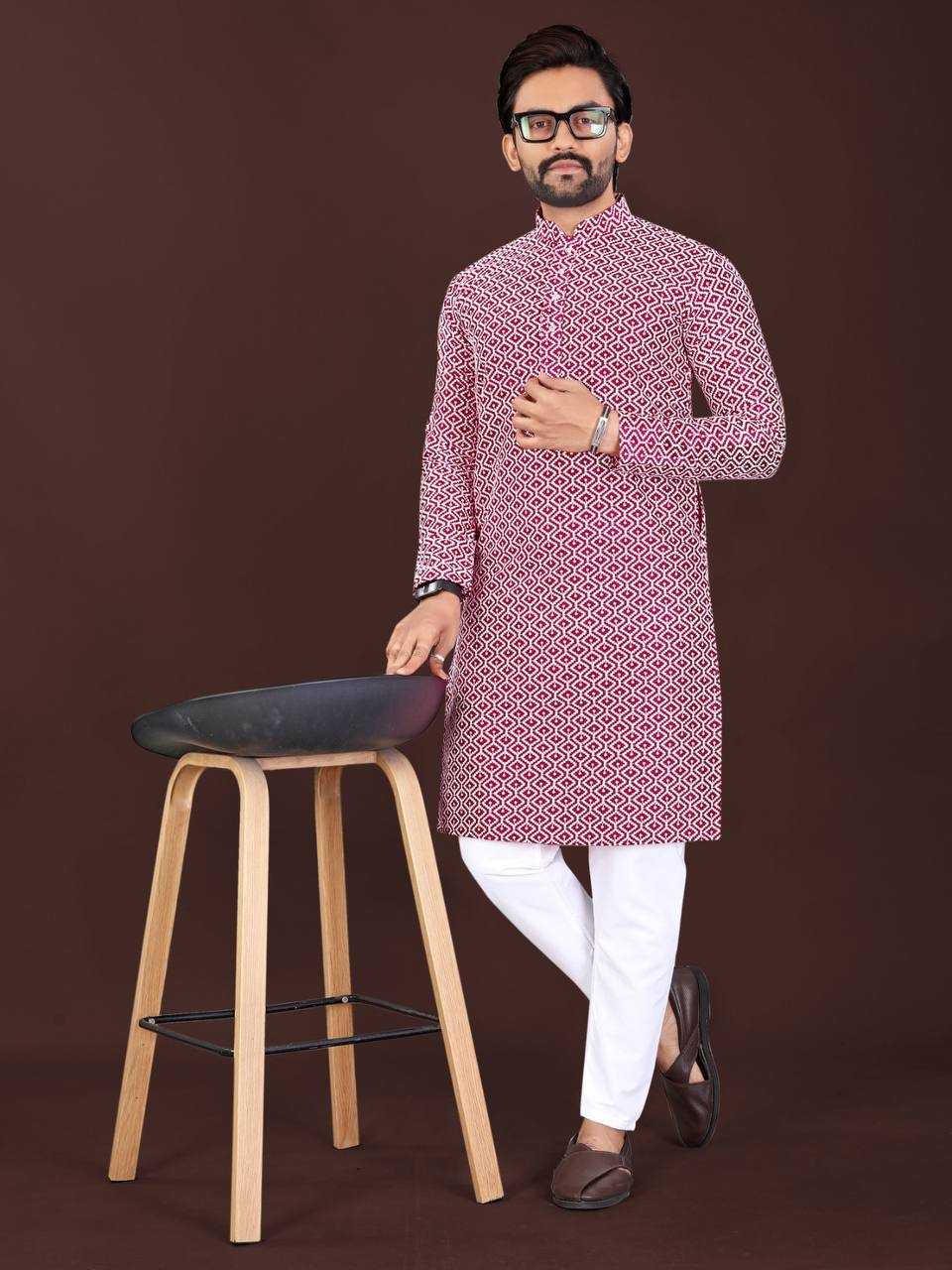MEN CHIKAN KURTA