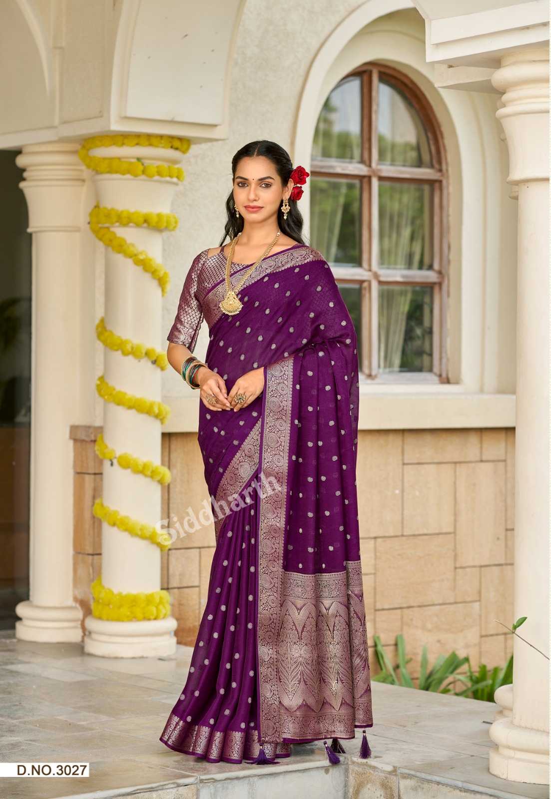 Ynf Soft Vichitra RIN203 BARORA Silk Sarees Wholesale Banarasi Silk Sarees Heavy Silk Sarees Printed Silk Saree Manufacturer- Kapda Export