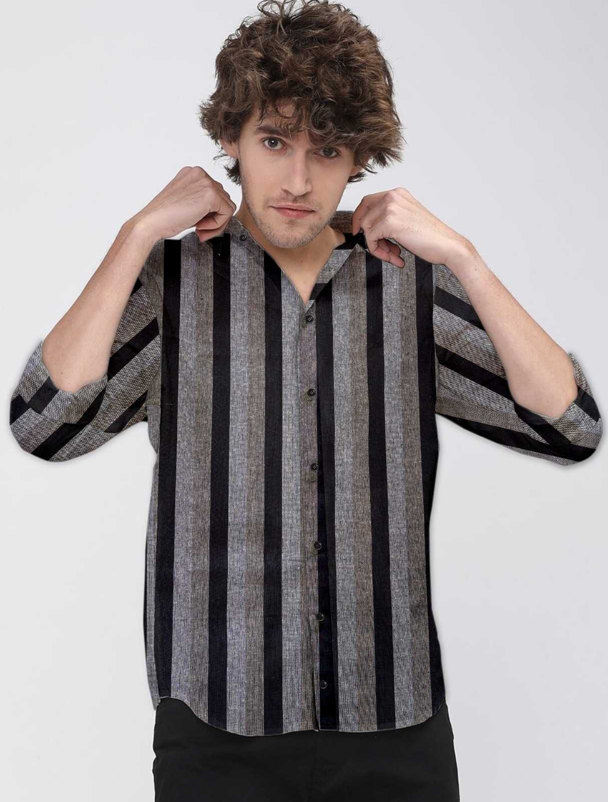 Ynf Cotton KESH662 ST164 Mens Wear Wholesale Casual Wear Mens Shirt Mens Printed Shirts Manufacturer- Kapda Export