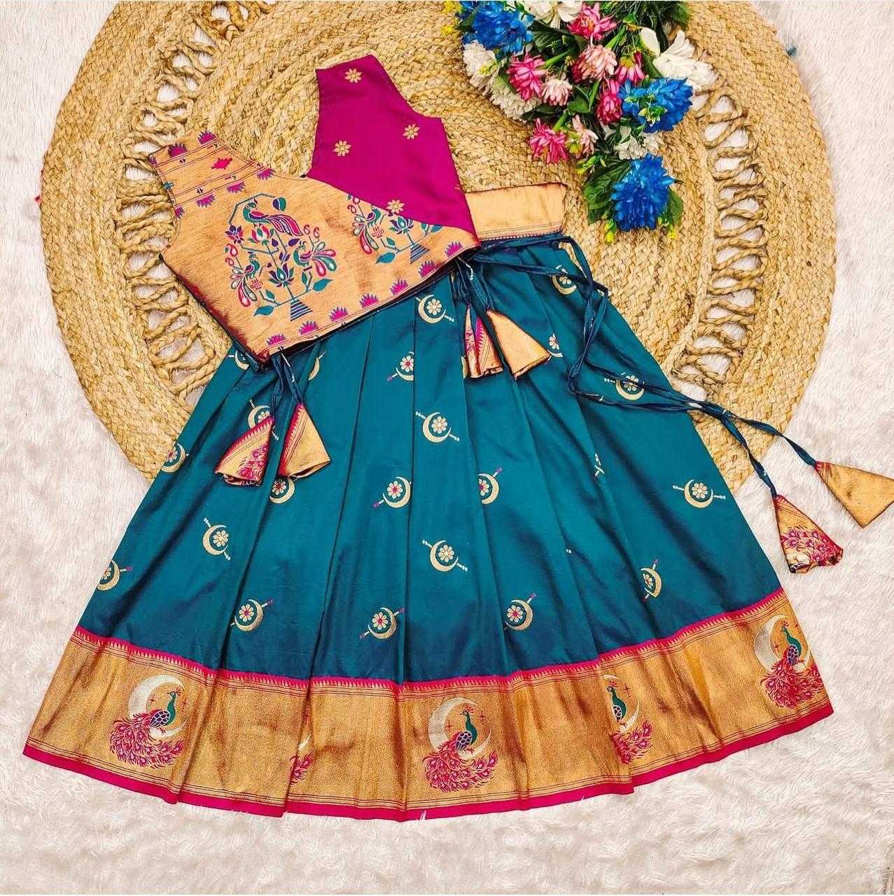 Ynf Fancy KESH503 8095 Kids Wear Wholesale Kids Traditional Outfits Kids Festive Wear Kids Navratri Outfits Manufacturer- Kapda Export