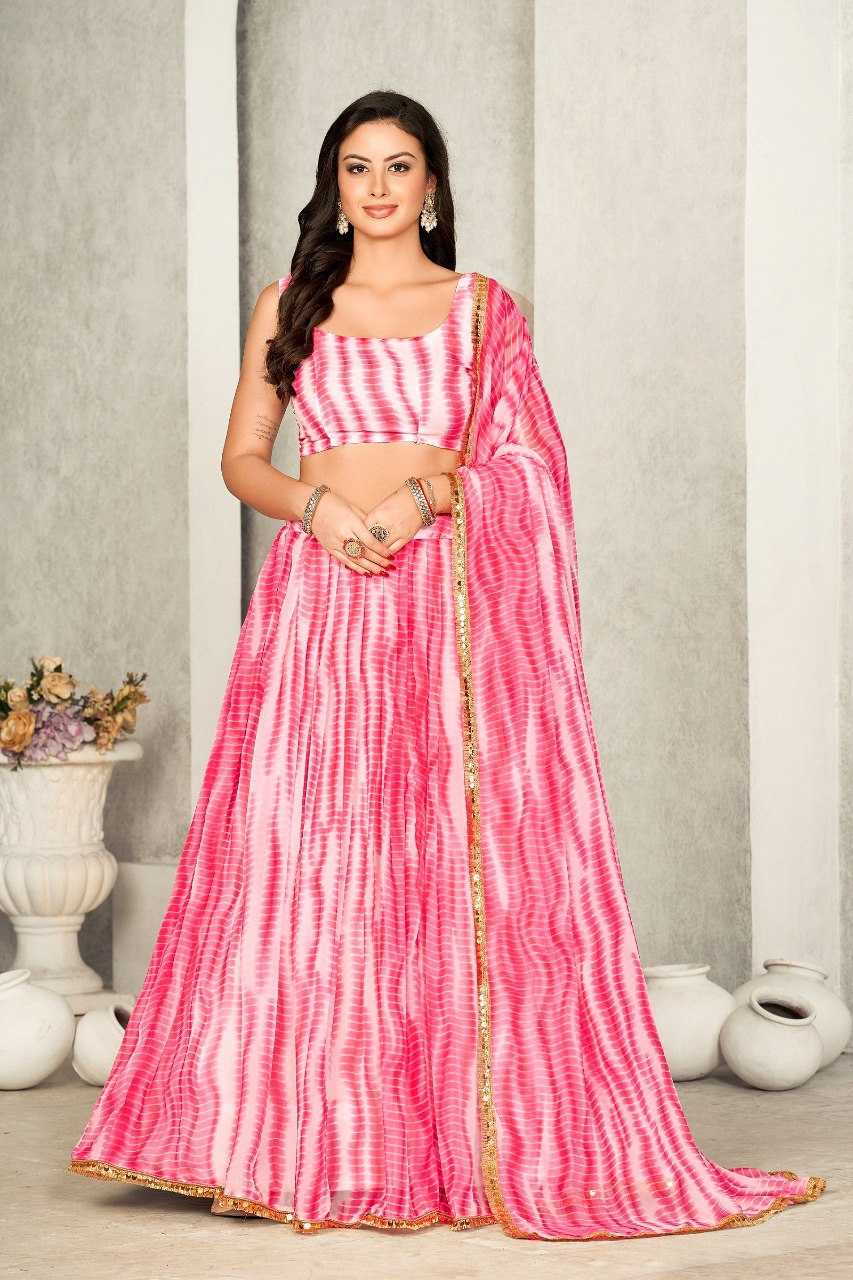 Ynf Georgette KESH643 1010314 Lehengas Wholesale Fancy Lehenga Printed Lehenga Simple Lehenga Manufacturer- Kapda Export