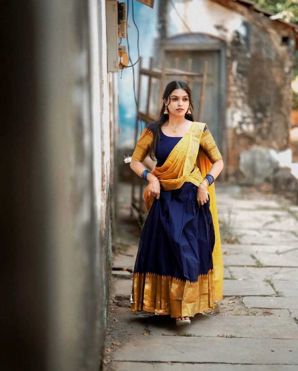 Ynf Kanjivaram Silk KESH642 MARIYAM Sarees Festive Collections Wholesale Lehenga Sarees Traditional Sarees Zari Sarees Manufacturer- Kapda Export