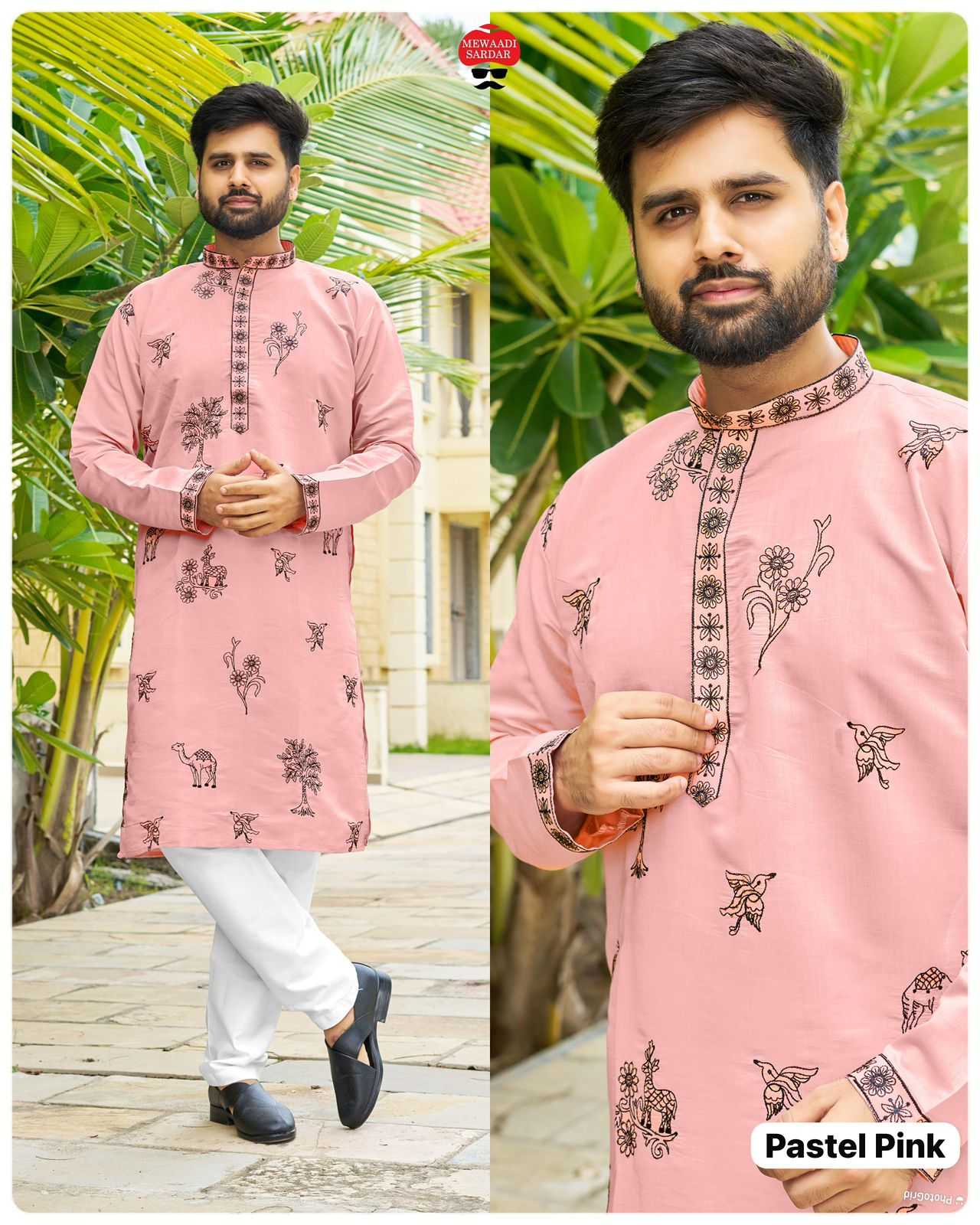 Ynf Premium Roman Silk KESH481 Manyavar Mens Wear Wholesale Mens Kurtas Mens Kurta Pyjama Men Cotton Kurta Manufacturer- Kapda Export