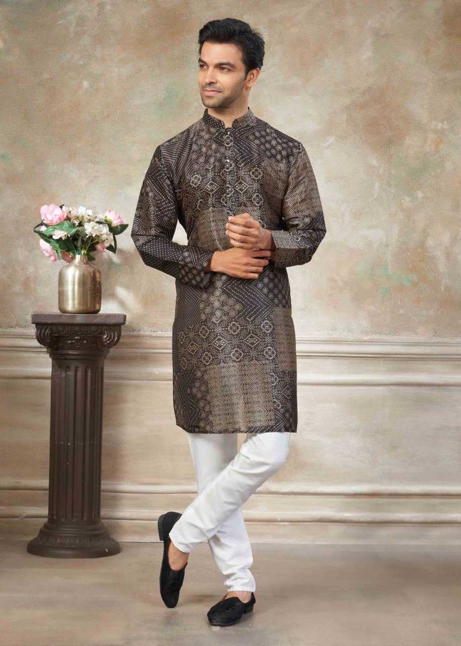 Ynf Premium Silk KESH650 Venmer Vol 140 Mens Wear Wholesale Mens Kurta Pyjama Men Short Kurta Men Wedding kurta Manufacturer- Kapda Export
