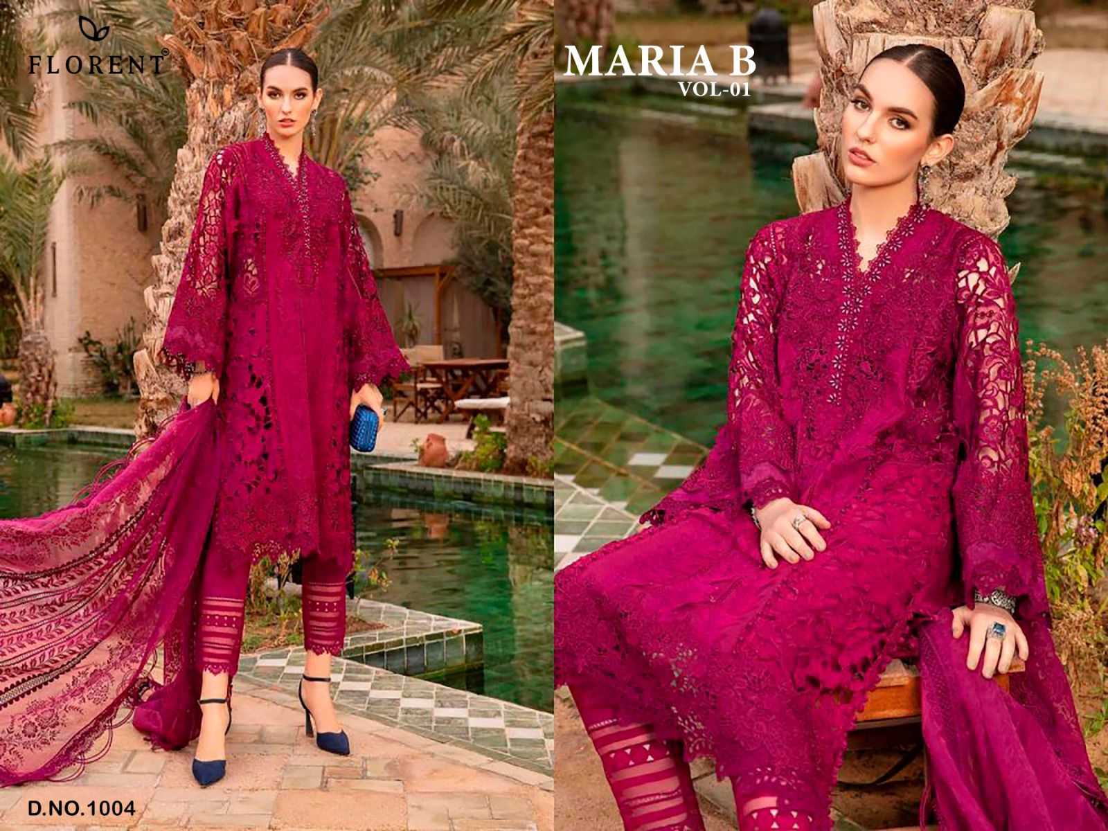 Ynf Pure Cotton KESH586 FLORENT MARIA 1004 Suits & Dresses Festive Collections Wholesale Party wear suits Summer Wedding Season Collections Eid Collections Manufacturer- Kapda Export