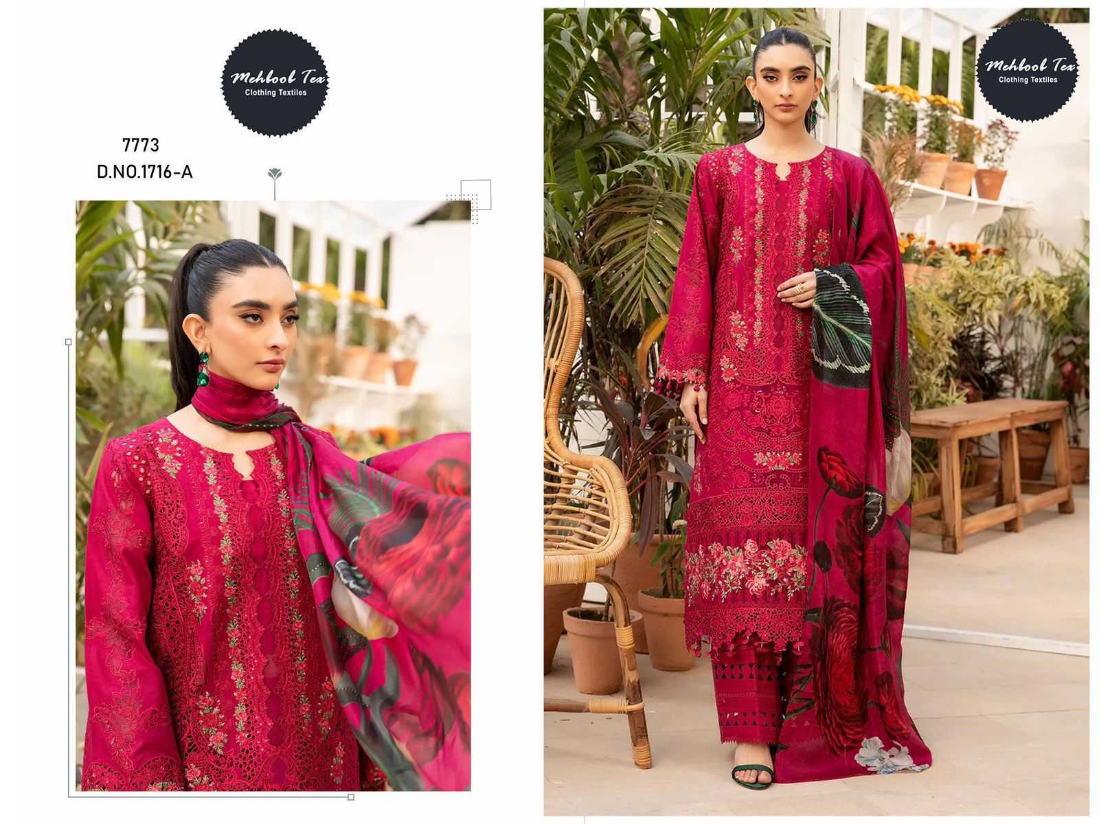 Ynf Pure Cotton KESH586 MEHBOOB 1716 Suits & Dresses Festive Collections Wholesale Designer Suits Summer Wedding Season Collections Eid Collections Manufacturer- Kapda Export