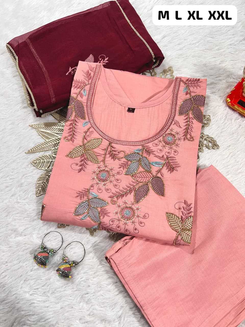 Ynf Viscose KESH594 ZUNIC Kurti Wholesale Festive Kurtis Designer Kurtis Kurti Bottom With Dupatta Manufacturer- Kapda Export