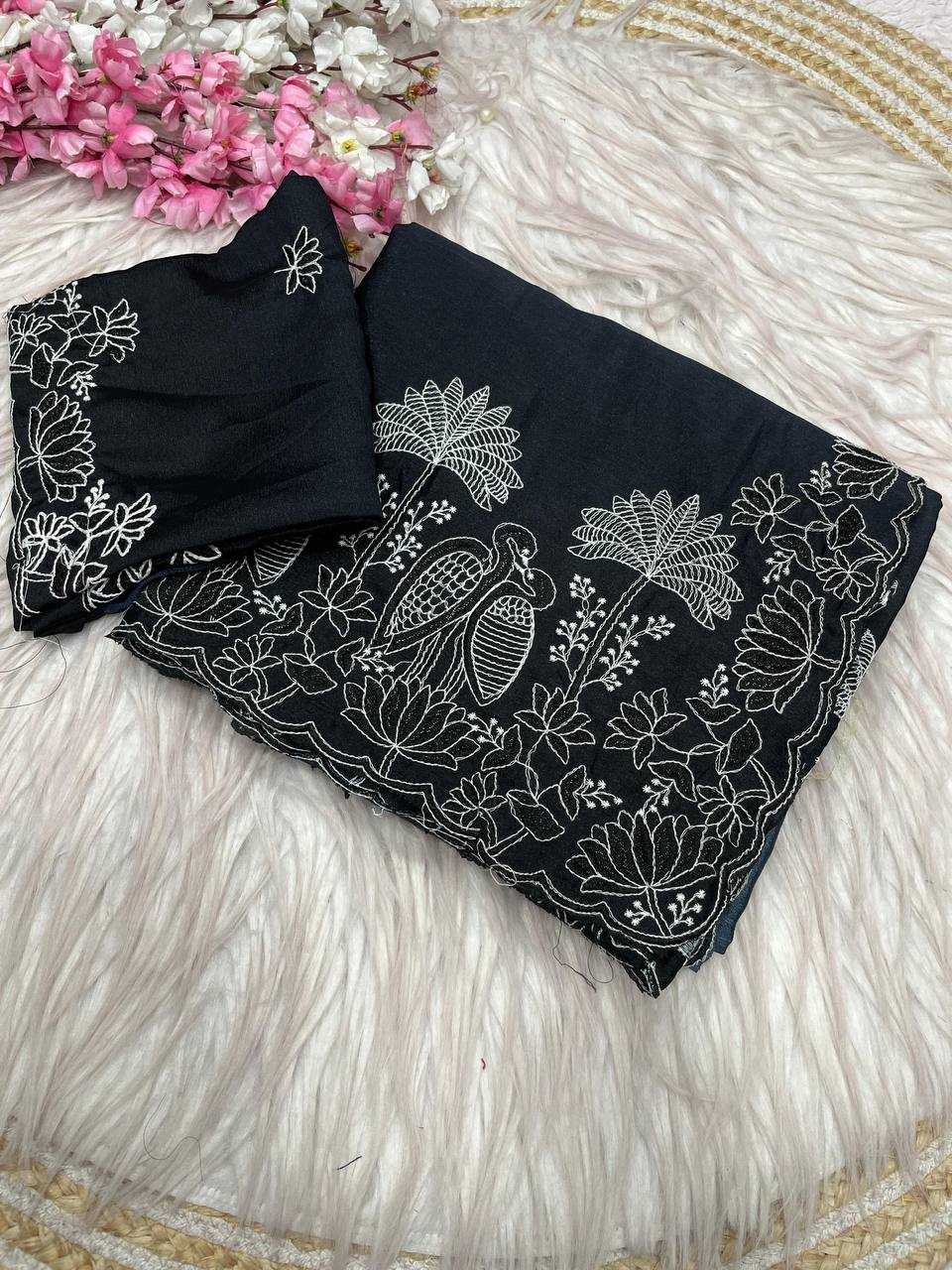 Ynf Chinon RIN230 671 Sarees Wholesale Indian Sarees Festive Sarees Pink Sarees Manufacturer- Kapda Export