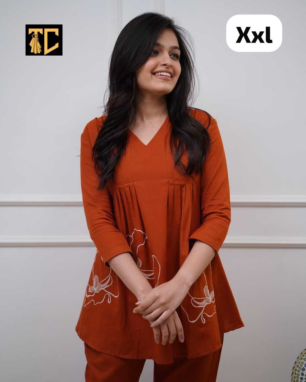 Ynf Cotton KESH623 112 Suits & Dresses Western Wears Festive Collections Wholesale Co-ord Set Embroidered Dresses Cotton Dresses Manufacturer- Kapda Export