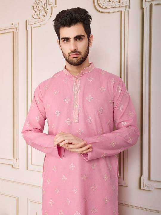 Ynf Cotton KESH659 Pushpa1 Mens Wear Wholesale Mens Kurtas Men Cotton Kurta Men Wedding kurta Manufacturer- Kapda Export