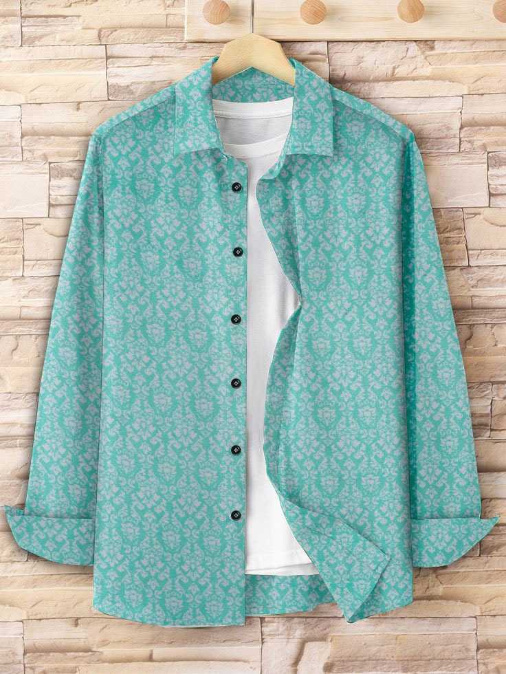 Ynf Cotton KESH662 ST46 Mens Wear Wholesale Casual Wear Mens Shirt Indo Western Manufacturer- Kapda Export