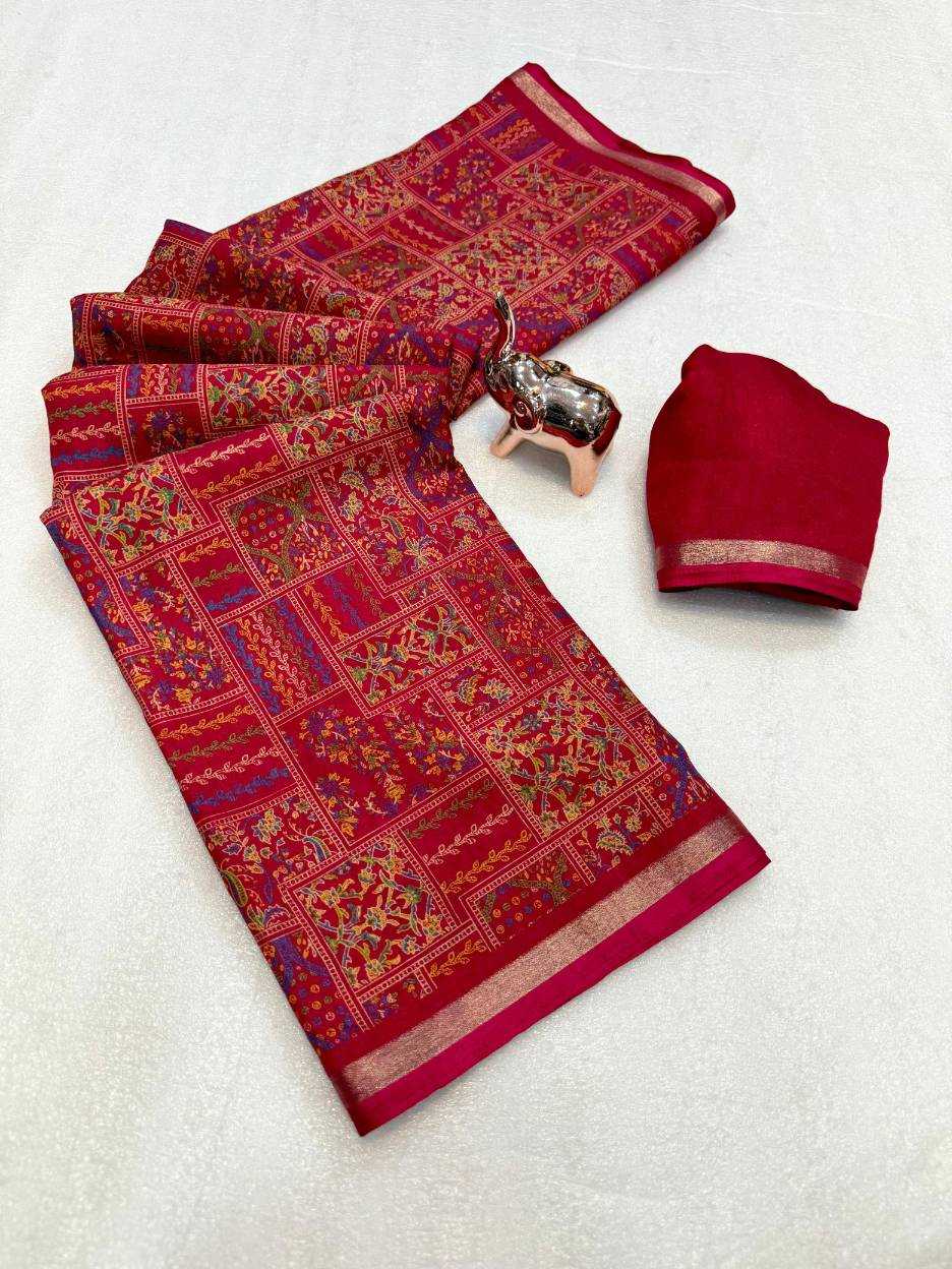 Ynf Fancy KESH695 kashmiri - 15 Sarees Wholesale Designer Sarees Fancy Sarees Kashmiri Sarees Manufacturer- Kapda Export