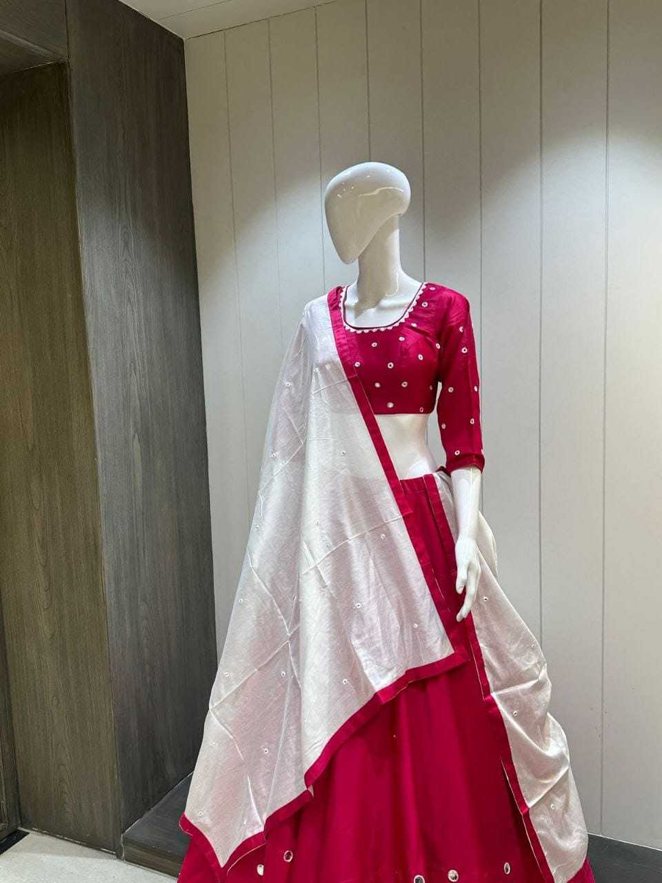 Ynf Fancy KESH711 01 Lehengas Wholesale Traditional Lehenga Wedding Lehenga Mirror Work Lehenga Manufacturer- Kapda Export