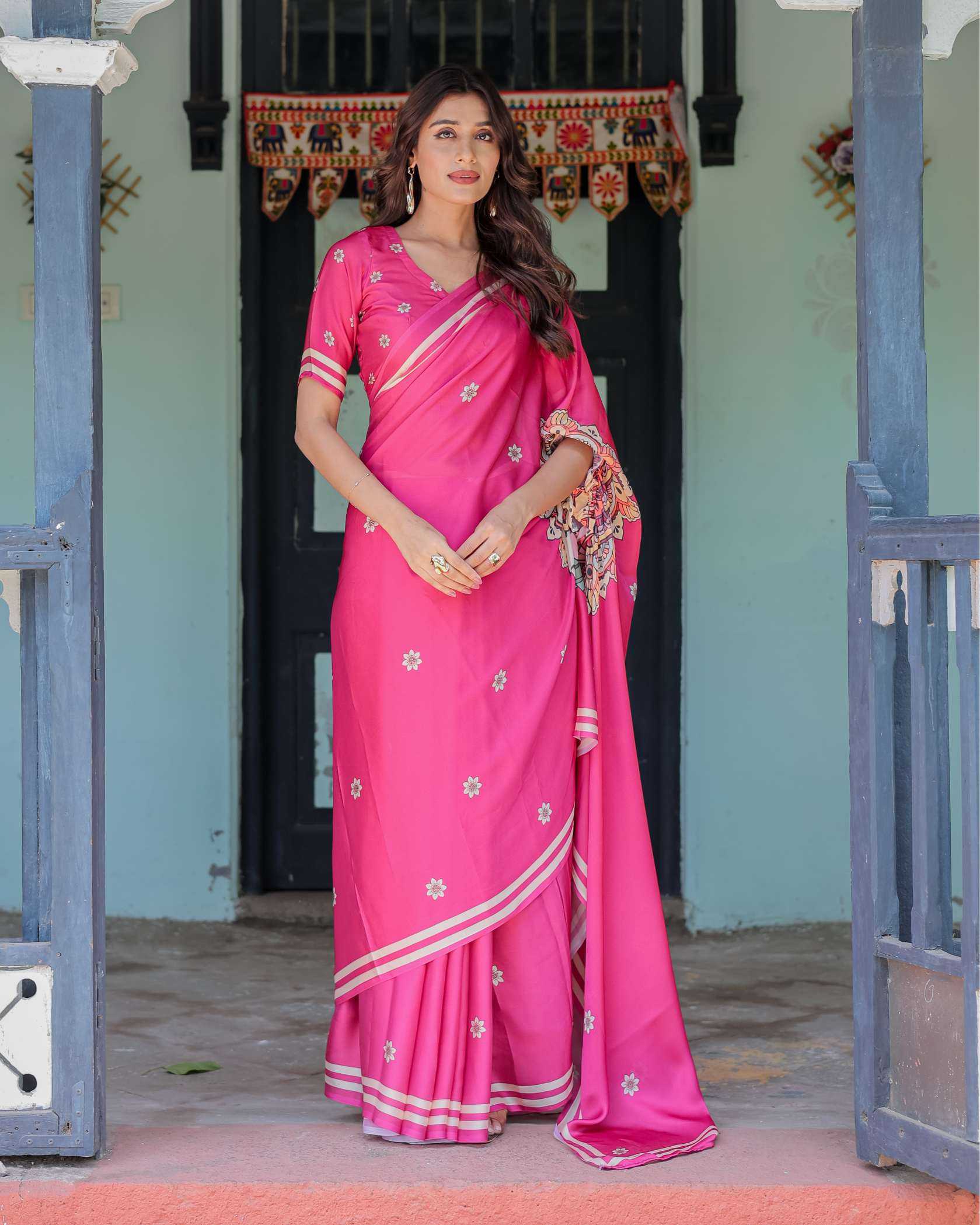 PINK SAREES