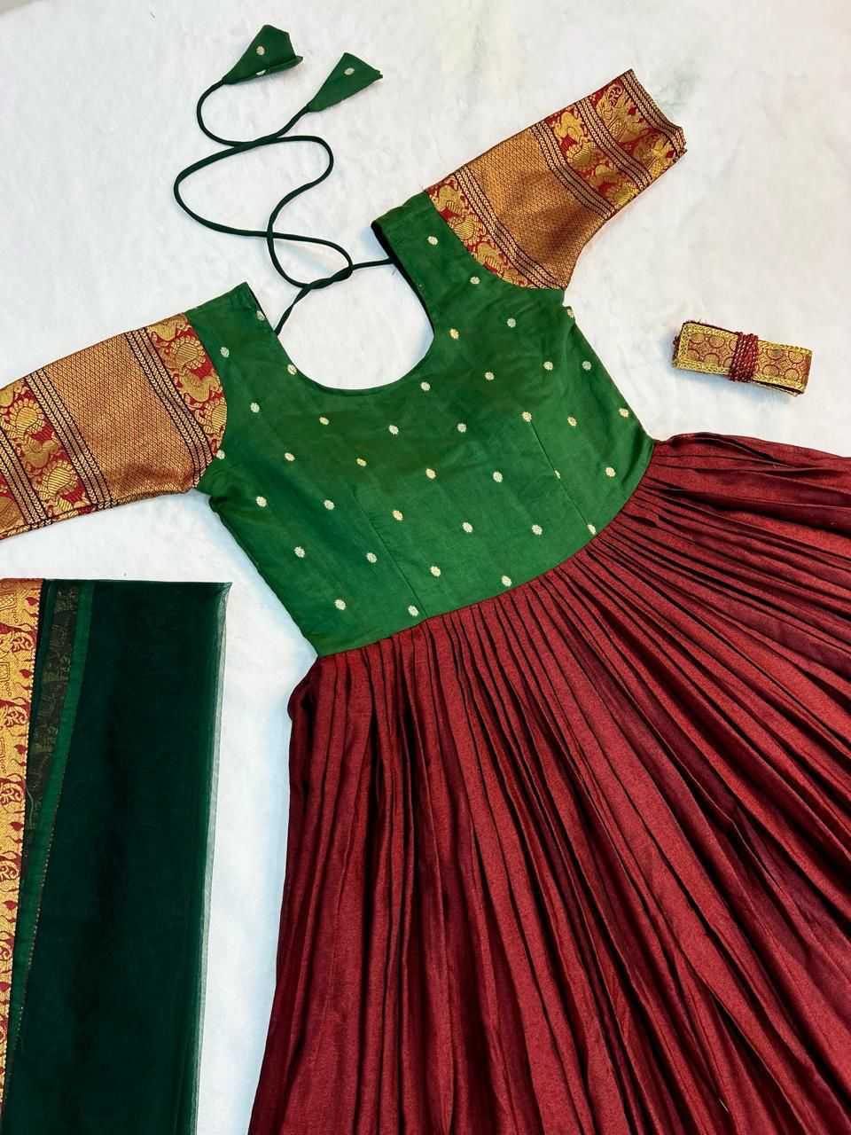 Ynf Fancy RIN235 NARAYAN Kids Wear Wholesale Kids Ethnic Wear Kids Traditional Outfits Kids Ethnic Gowns Manufacturer- Kapda Export