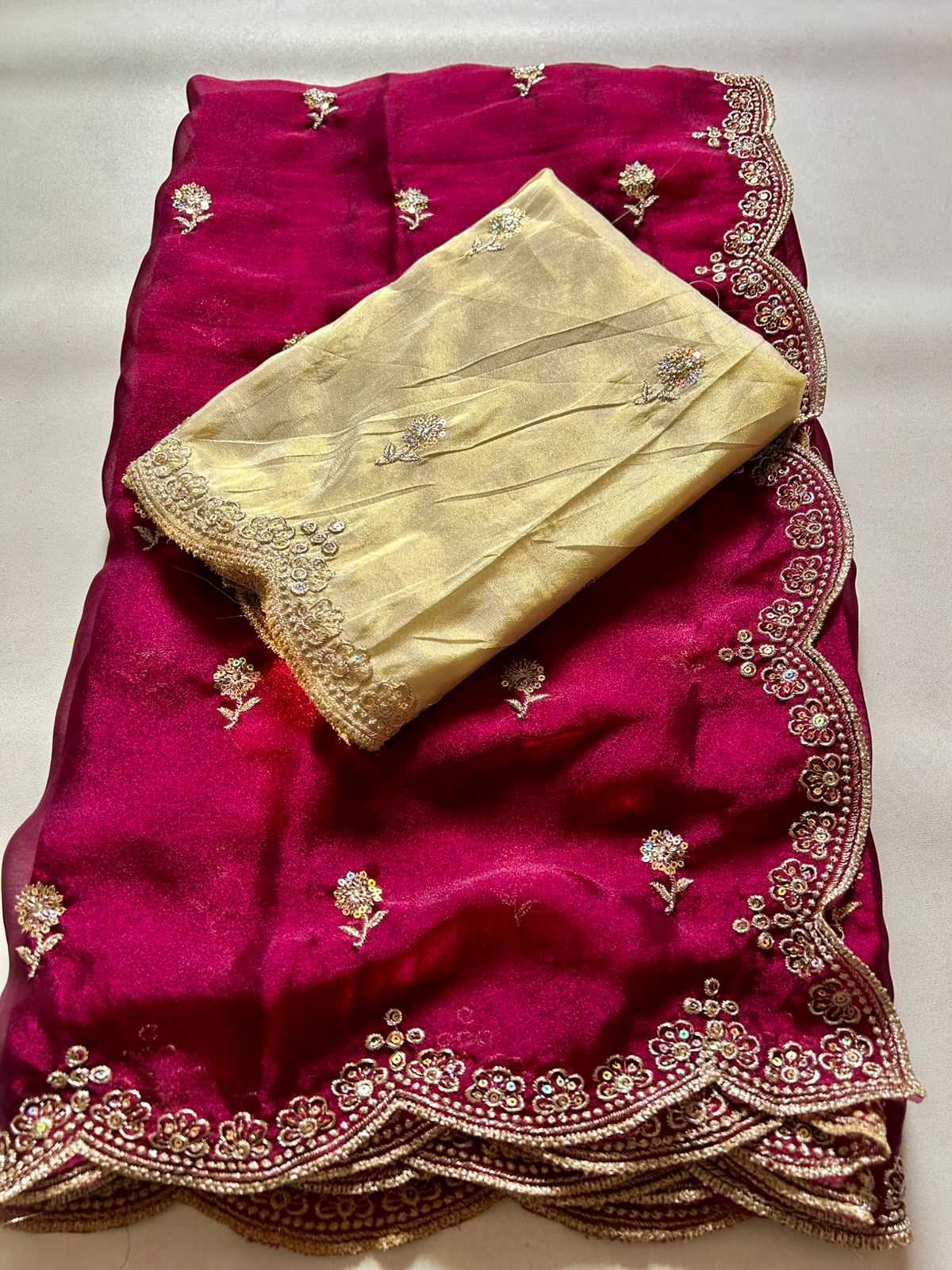 Ynf FENDY Satin KESH721 Dual Shaded Sarees Festive Collections Wholesale Sequence Sarees Traditional Sarees Pongal Collections Manufacturer- Kapda Export