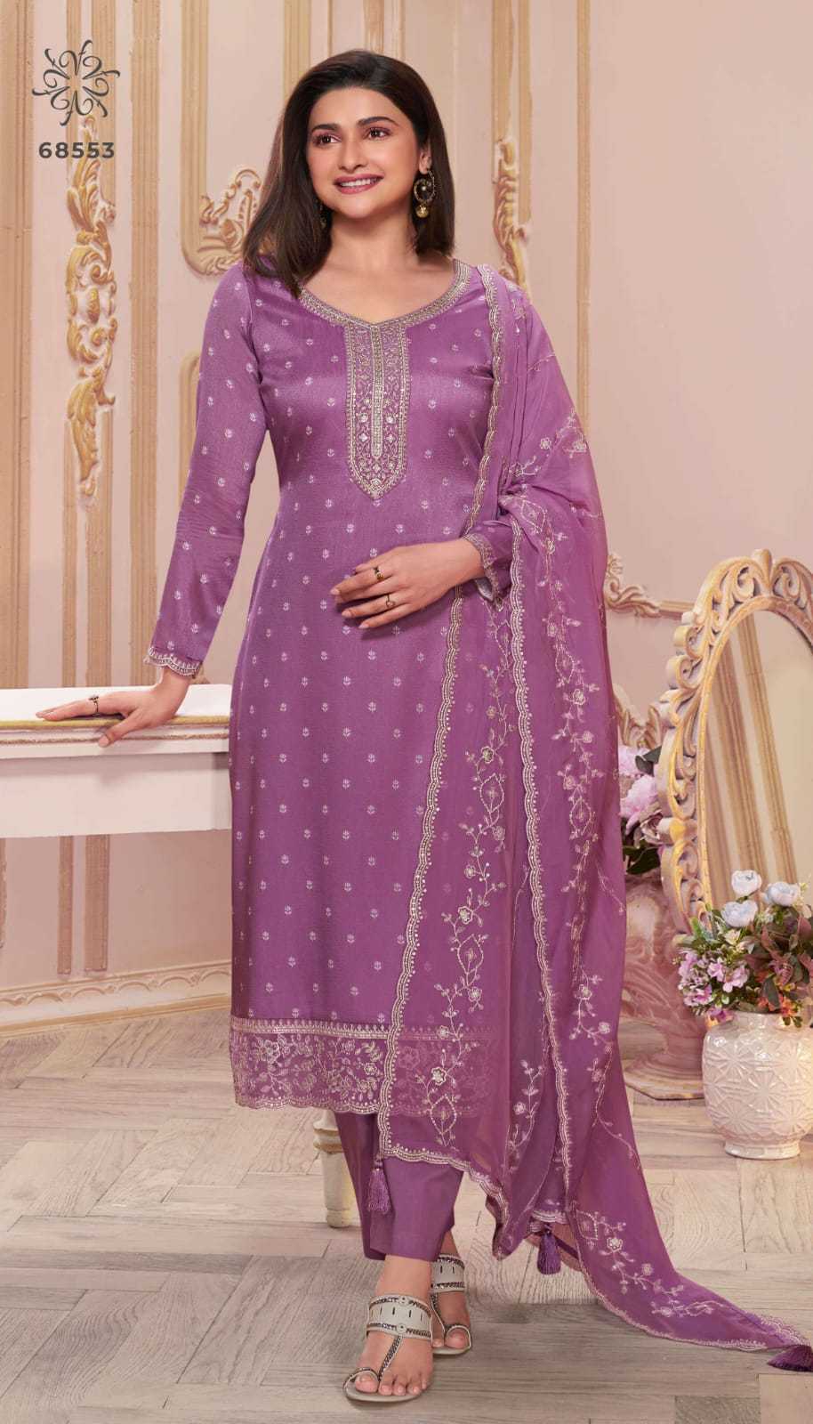 Ynf Georgette KESH677 68551 Suits & Dresses Bollywood Collections Festive Collections Wholesale Printed Suits Georgette Suit Prachi Desai Collections Manufacturer- Kapda Export