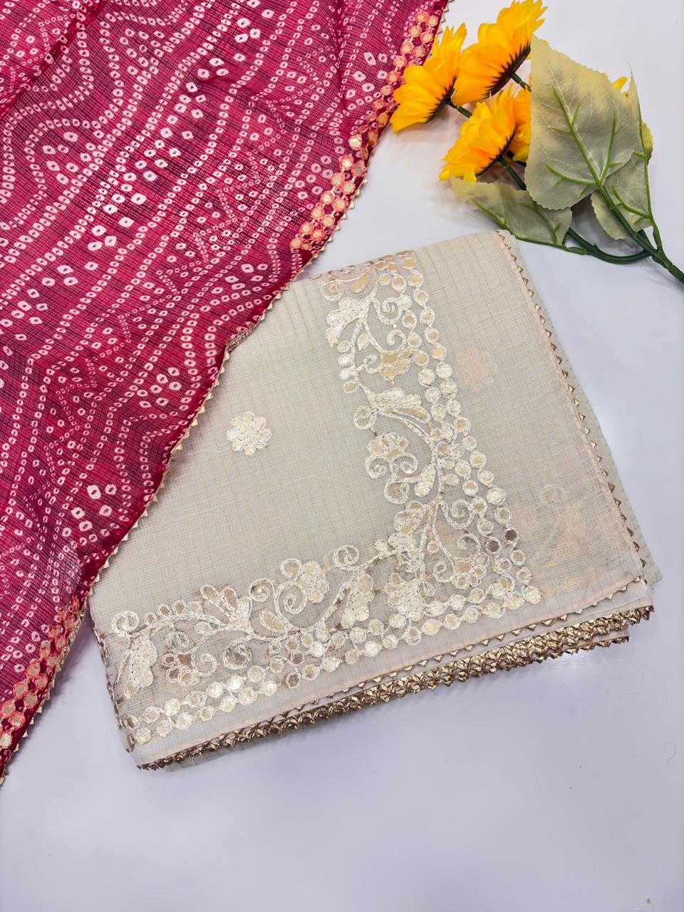 Ynf Kota Checks KESH592 gottapati Sarees Wholesale Zari Sarees Bandhani Sarees Kora Sarees Manufacturer- Kapda Export