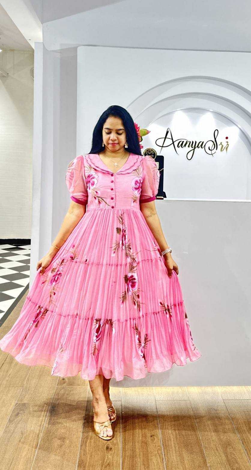 Ynf Scuba KESH210 2543 Suits & Dresses Wholesale Party Wear Dresses A-Line Dresses Printed Dresses Manufacturer- Kapda Export