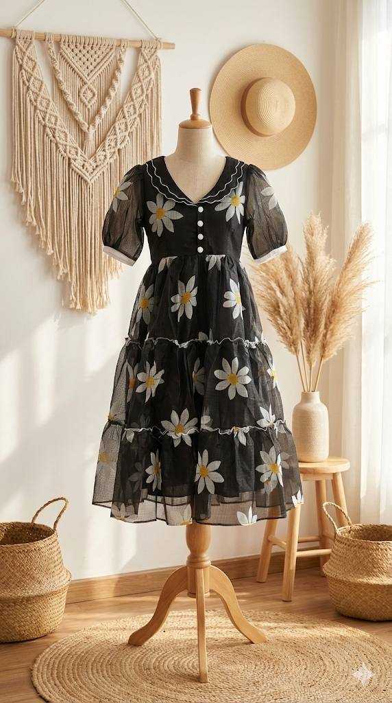 Ynf Scuba KESH210 2544 Suits & Dresses Wholesale Party Wear Dresses A-Line Dresses Printed Dresses Manufacturer- Kapda Export