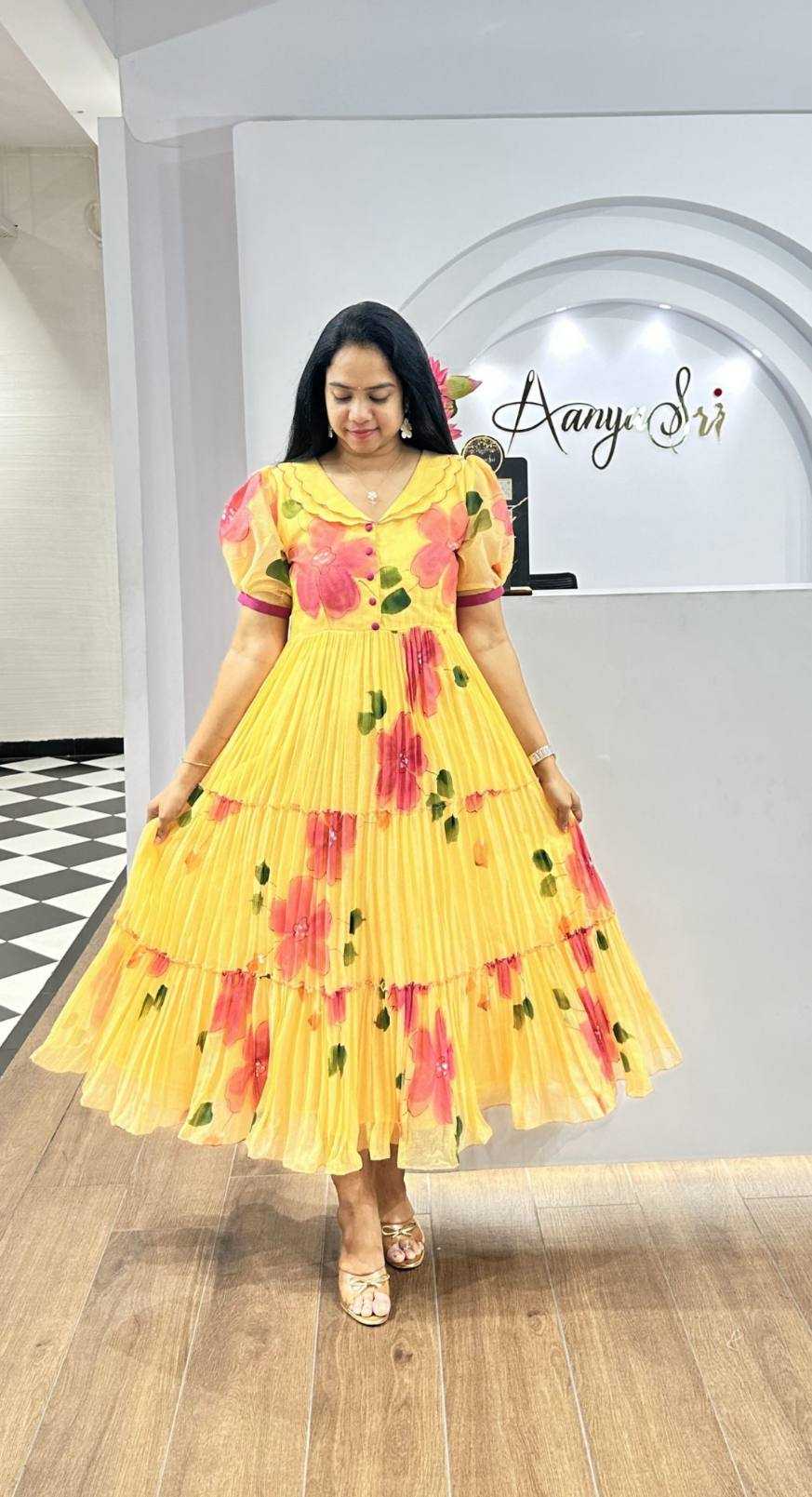 Ynf Scuba KESH210 2545 Suits & Dresses Wholesale Party Wear Dresses A-Line Dresses Printed Dresses Manufacturer- Kapda Export