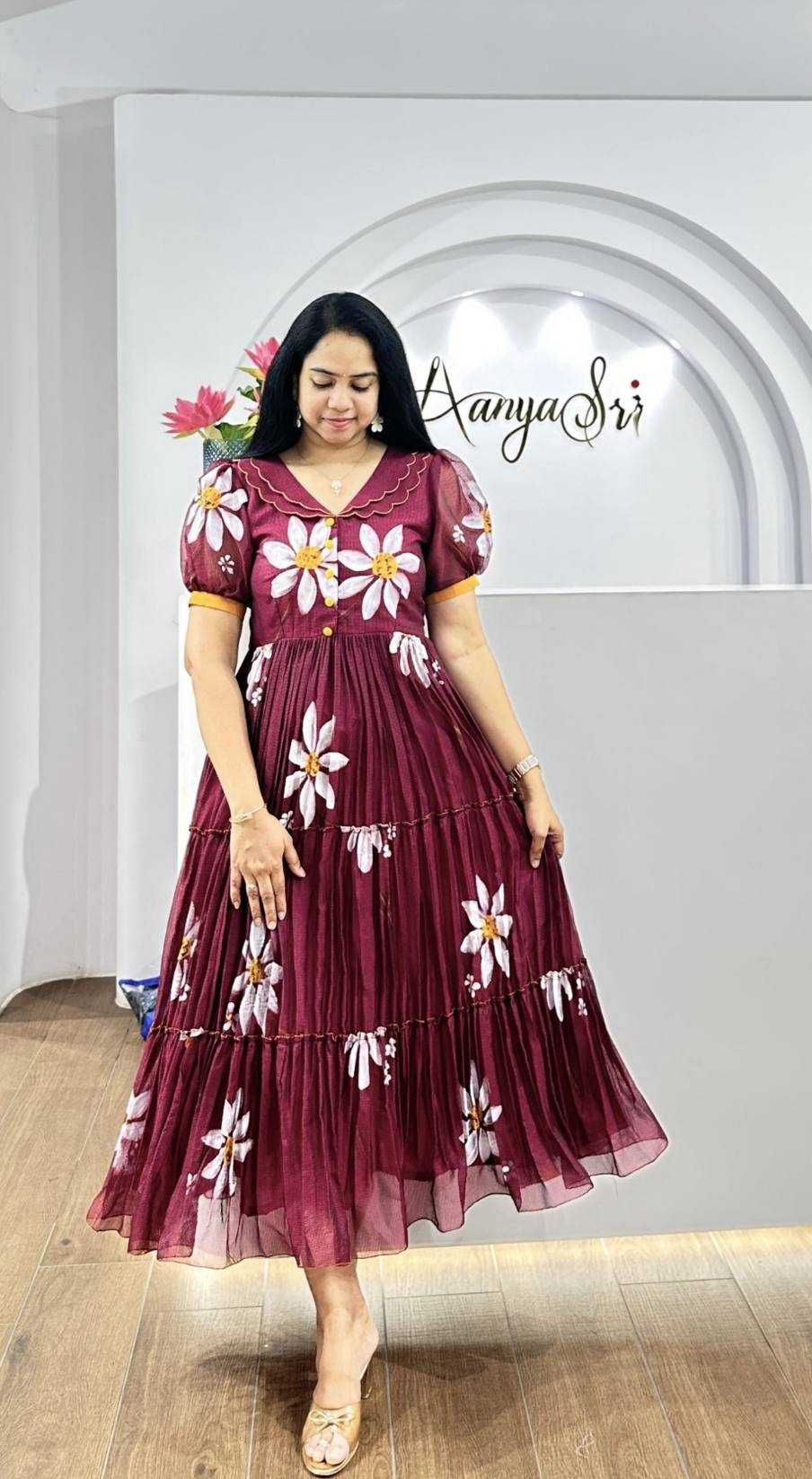 Ynf Scuba KESH210 2546 Suits & Dresses Wholesale Party Wear Dresses A-Line Dresses Printed Dresses Manufacturer- Kapda Export