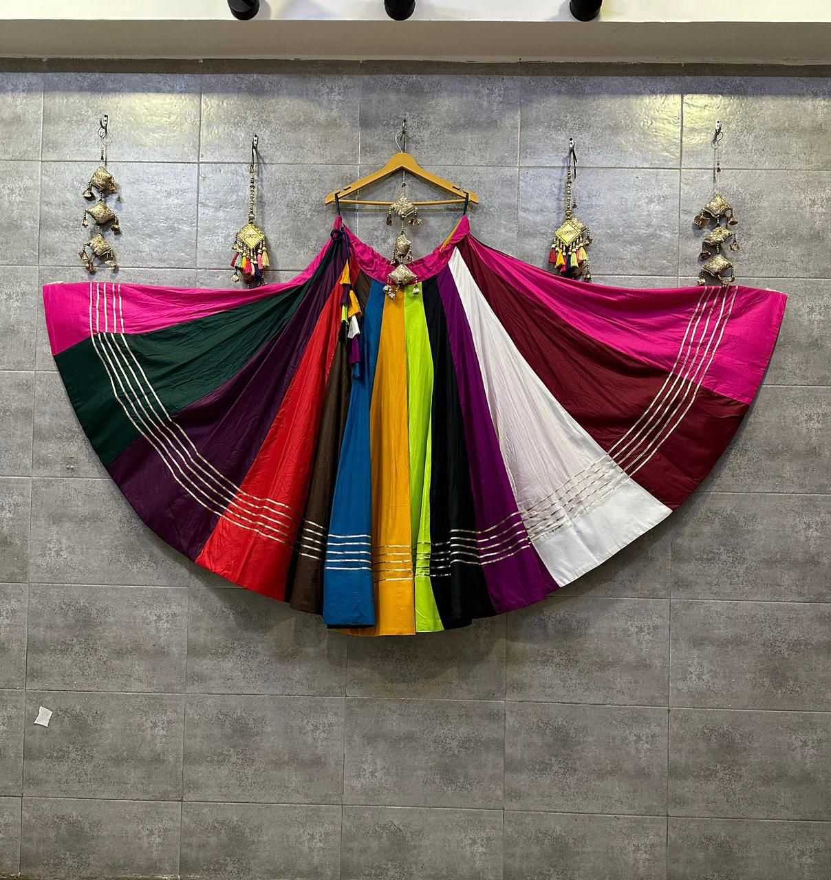 Ynf Slub Reyon RIN235 HARUNO Kids Wear Wholesale Kids Ghagra Choli Kids Lehenga Choli Kids Navratri Outfits Manufacturer- Kapda Export