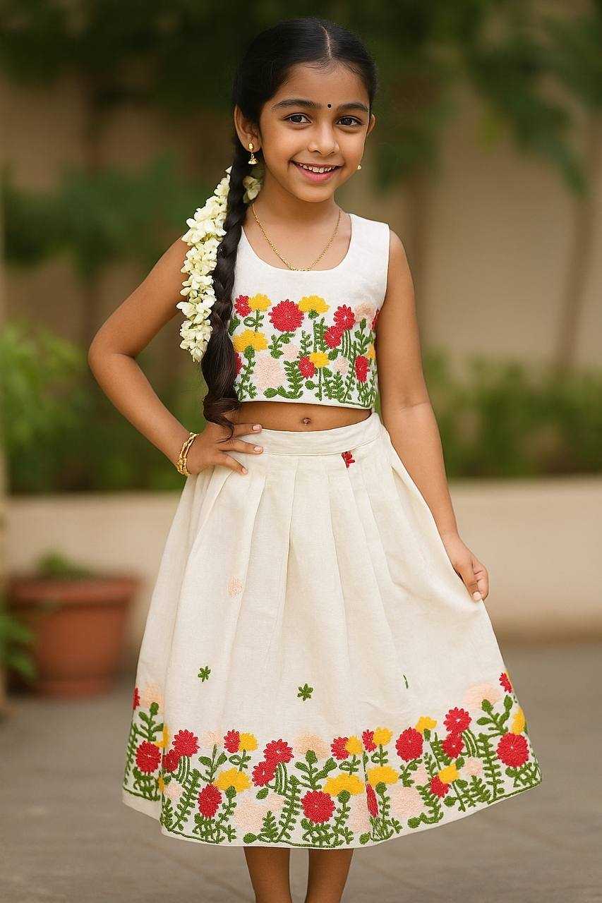 Ynf Soft Cotton KESH709 25 Kids Wear Wholesale Kids Lehenga Kids Co-ord Set Kids Lehenga Choli Manufacturer- Kapda Export